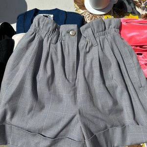 Plaid Sunday best shorts